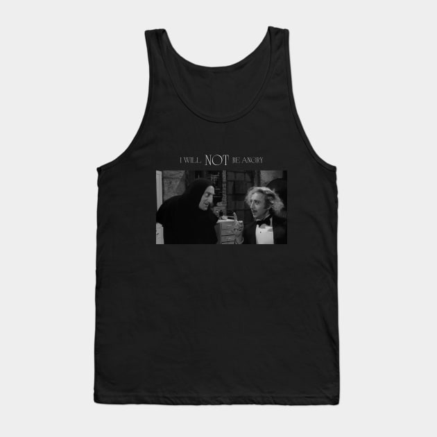 Young Frankenstein: I will NOT be angry Tank Top by Print Lilac